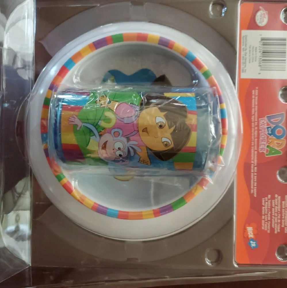 Dora the Explorer 3 piece dinnerware set - Picture 7 of 7